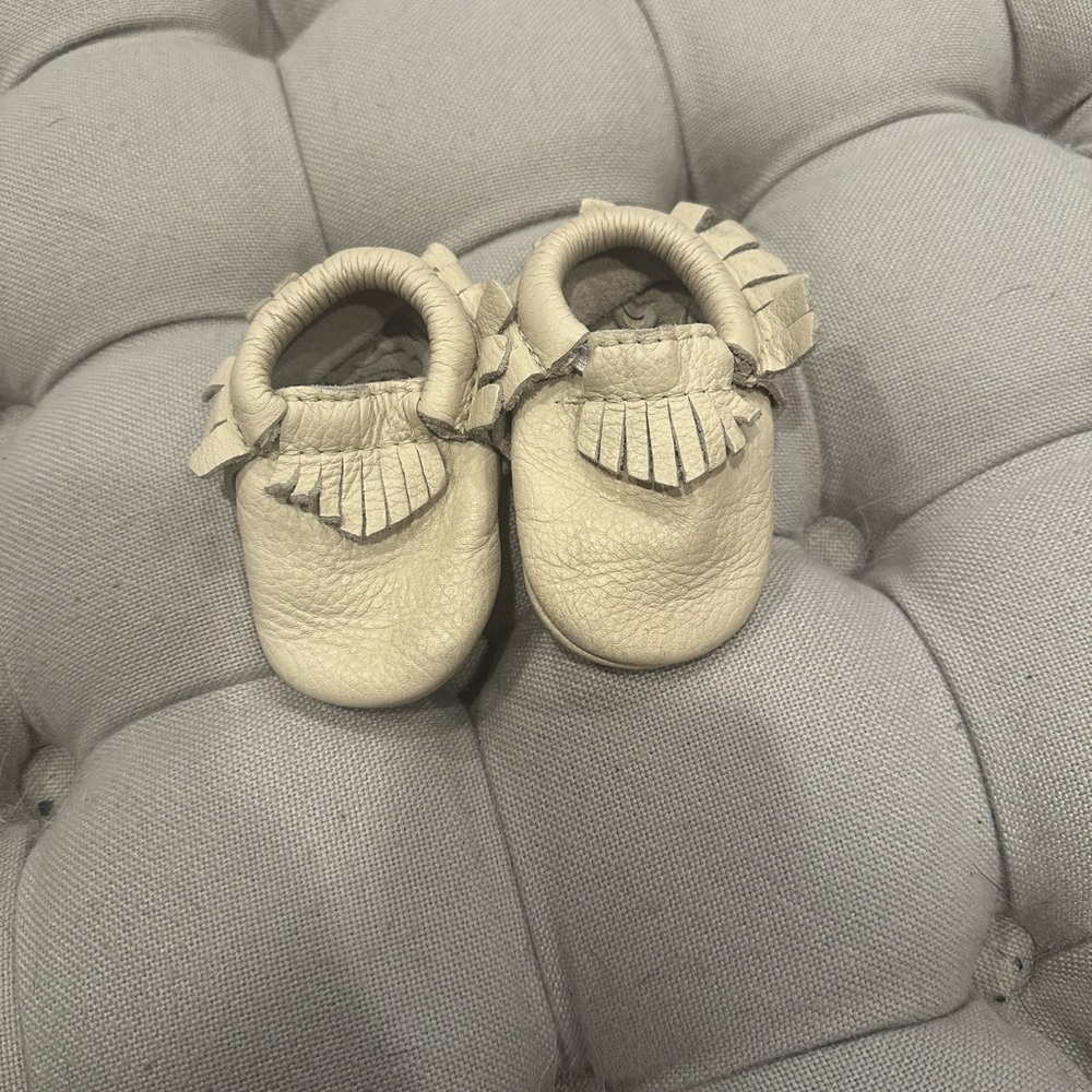 Freshly Picked Tan Moccasins Sz 1
